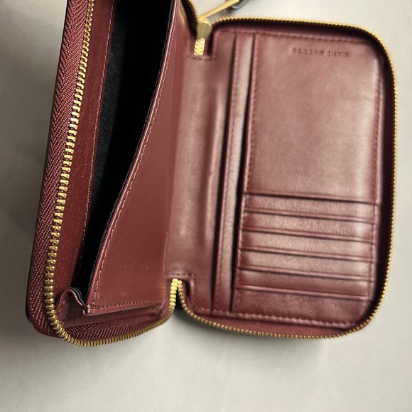 MARC JACOBS - BOW RUBINO - WRIST PHONE WALLET - BURGUNDY / WINE - Picture 5 of 7